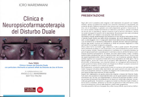 Clinica e Neuropsicofarmacoterapia del Disturbo Duale
(Parte Terza)