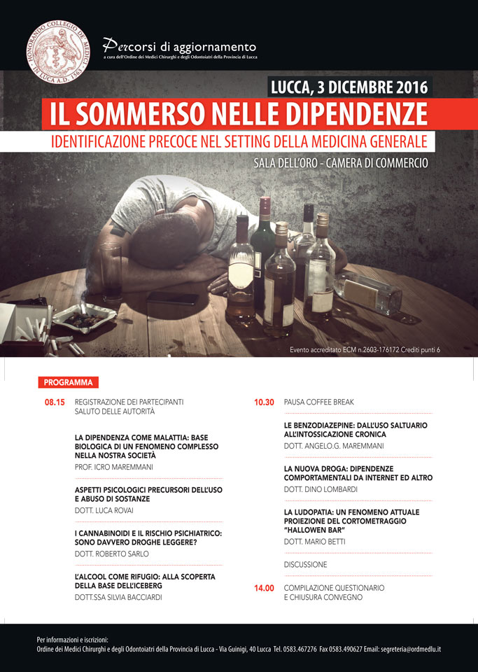 Il sommerso nelle dipendenze