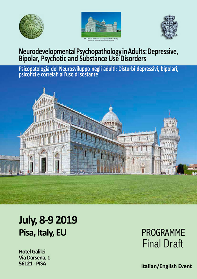 Neurodevelopmental Psychopathology in Adults: Depressive, Bipolar, Psychotic and Substance Use Disorders