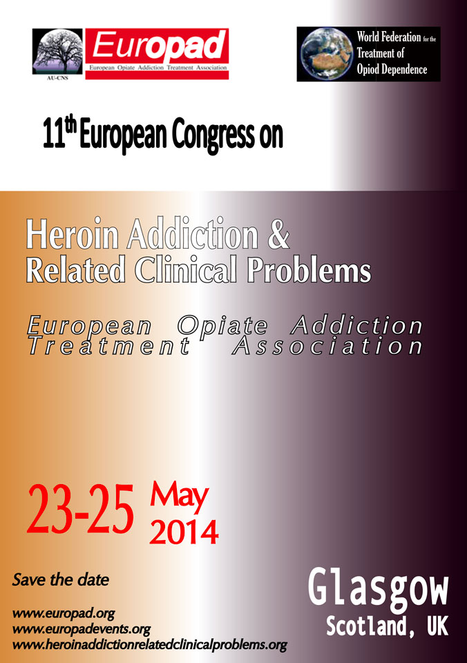 11th European Congress on
Heroin Addiction &
Related Clinical Problems